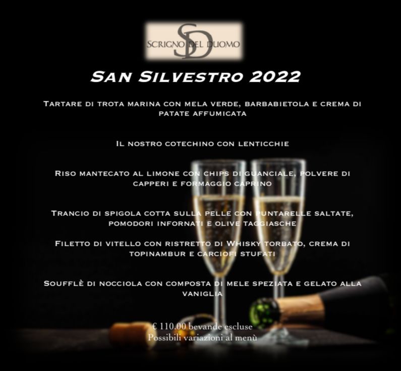 San Silvestro - FESTIVITA 2022